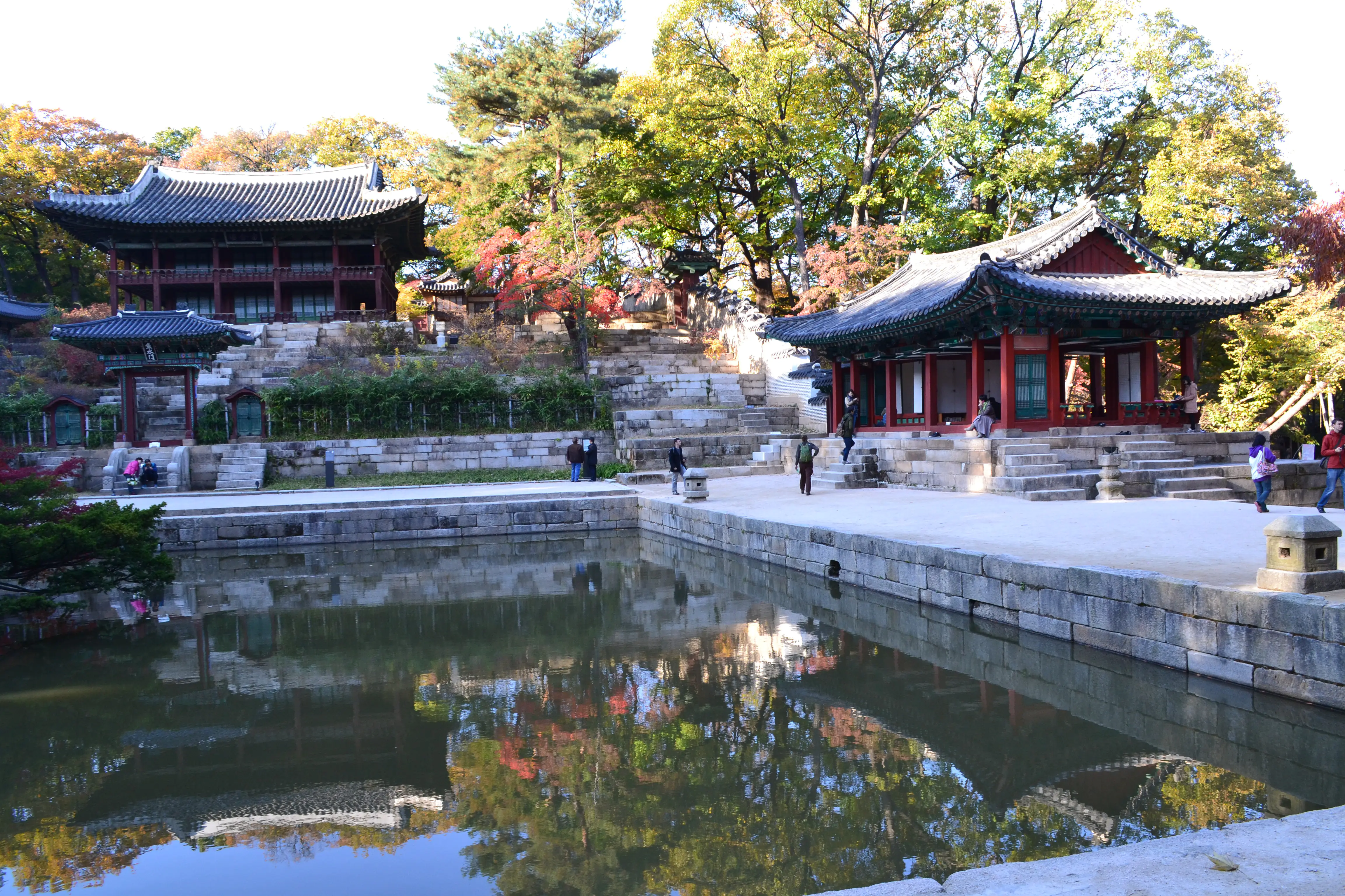 Secret Garden in Hangdeokgung Palace