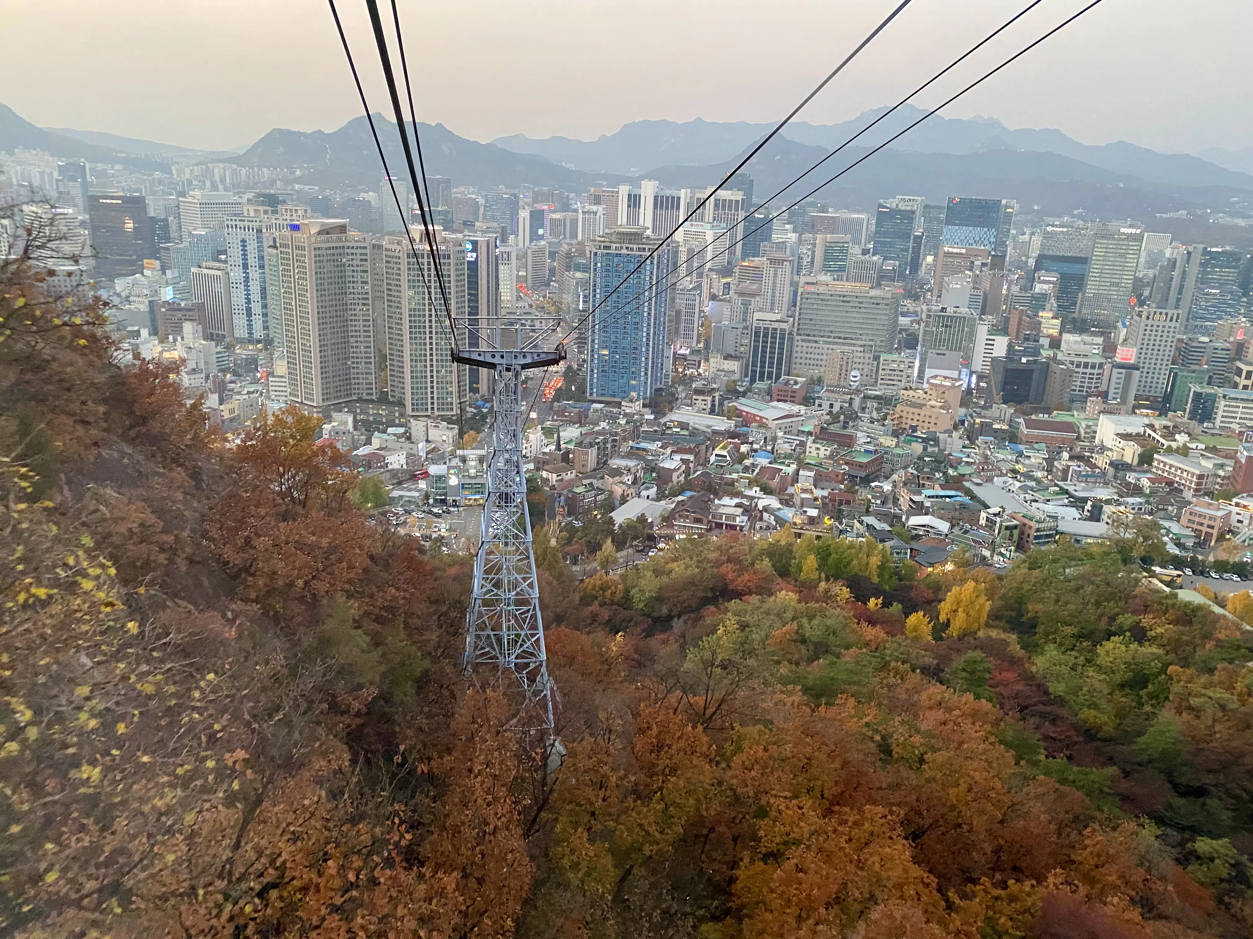 Namsan Cable Car, Seoul
