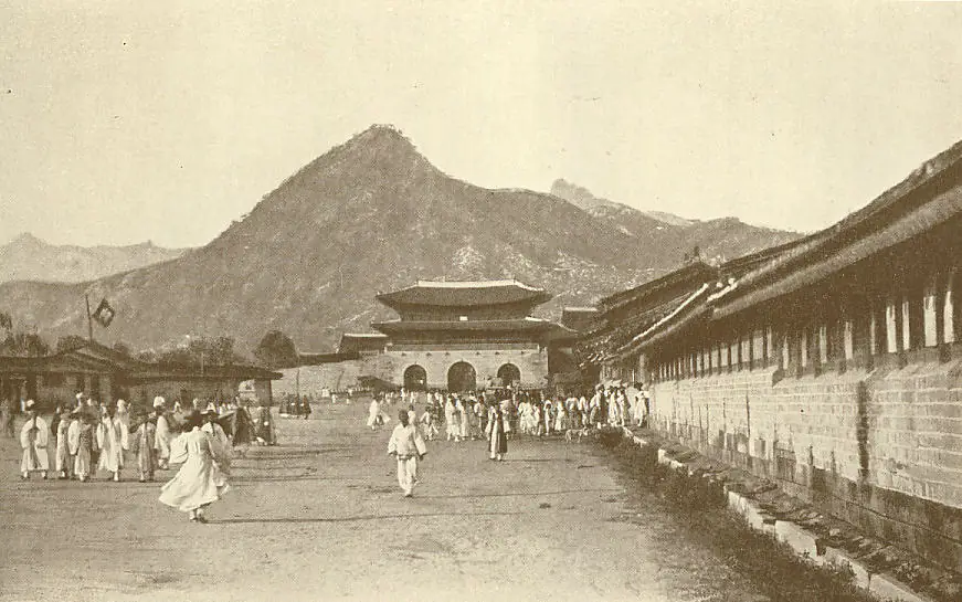 Gyeongbokgung in 1900