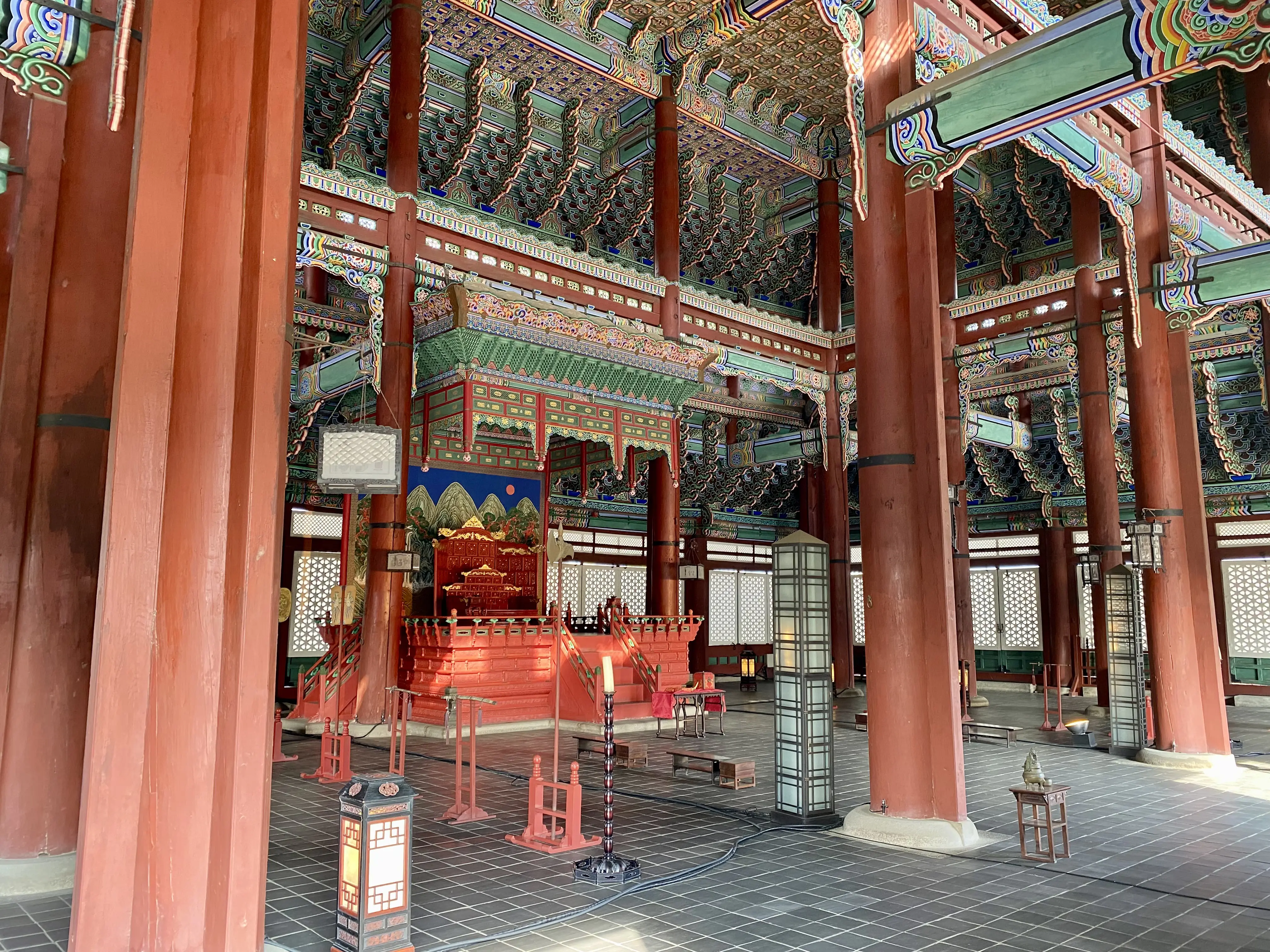 Inside Gyeongbokgung Palace, Seoul