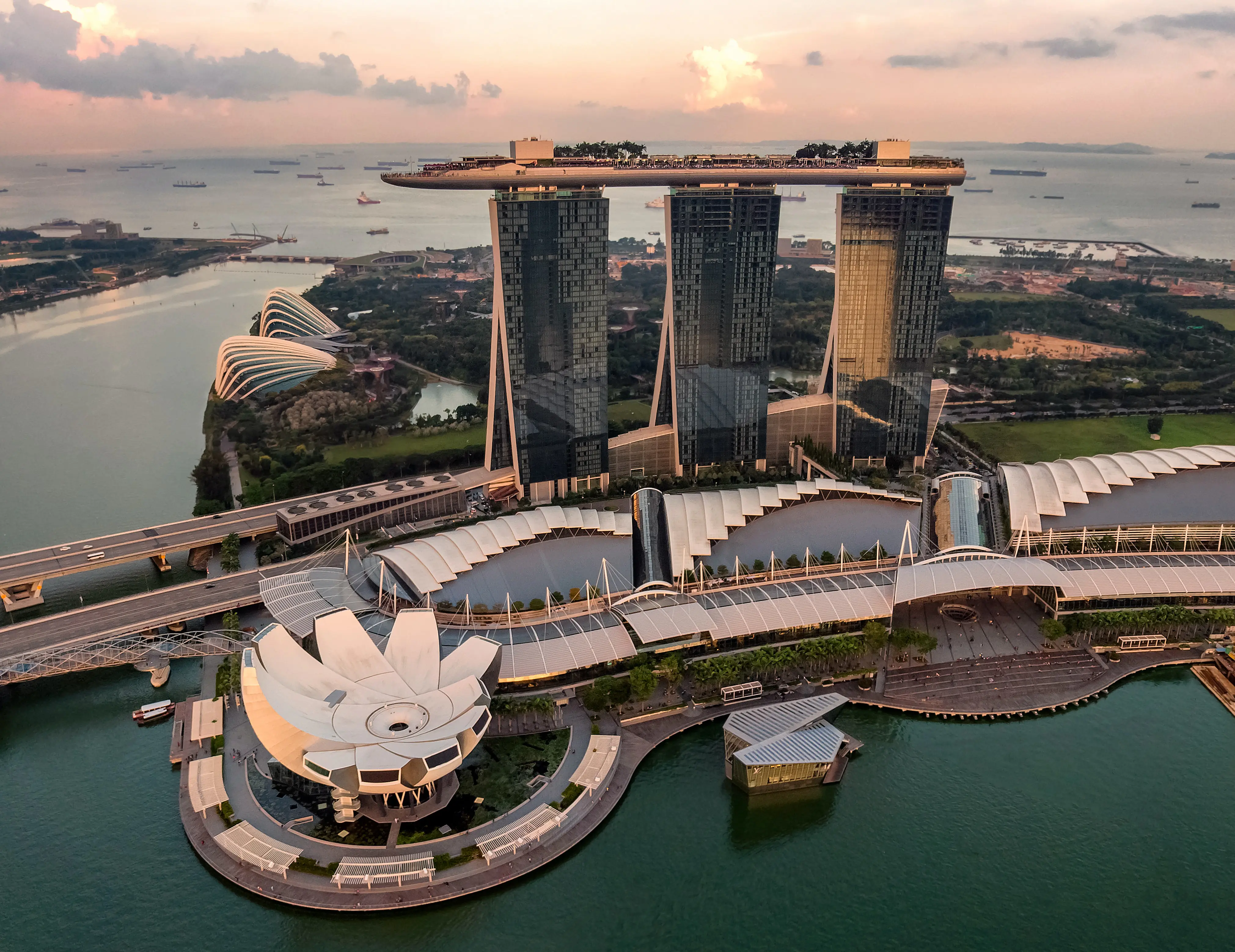 Hotels with a view on Gardens by the Bay in Singapore