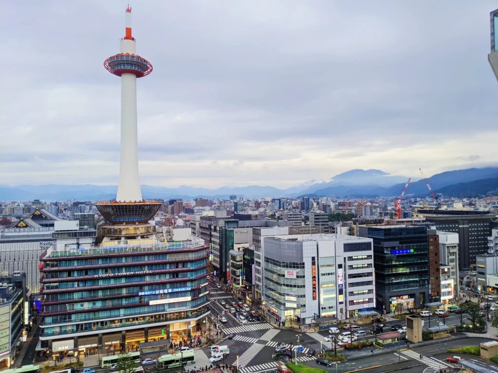 kyoto tower where to stay