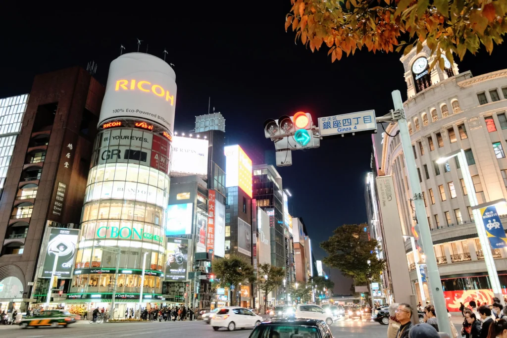 tokyo where to stay ginza district