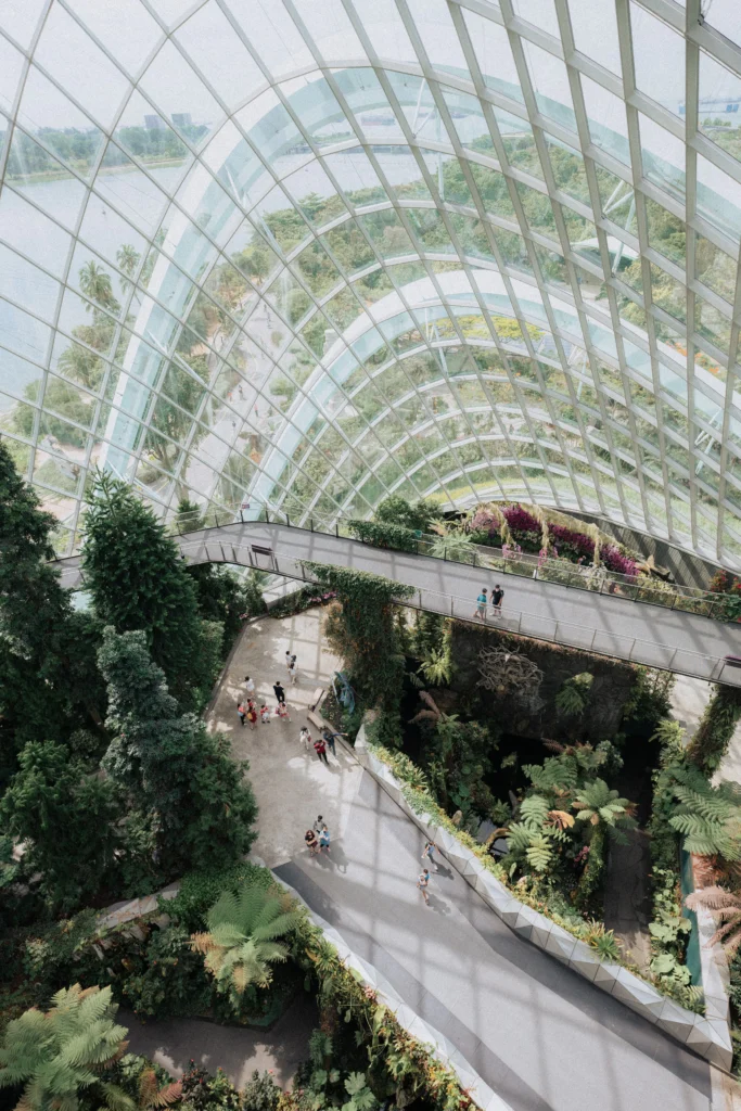 Visit Cloud Forest at Gardens By The Bay in Singapore