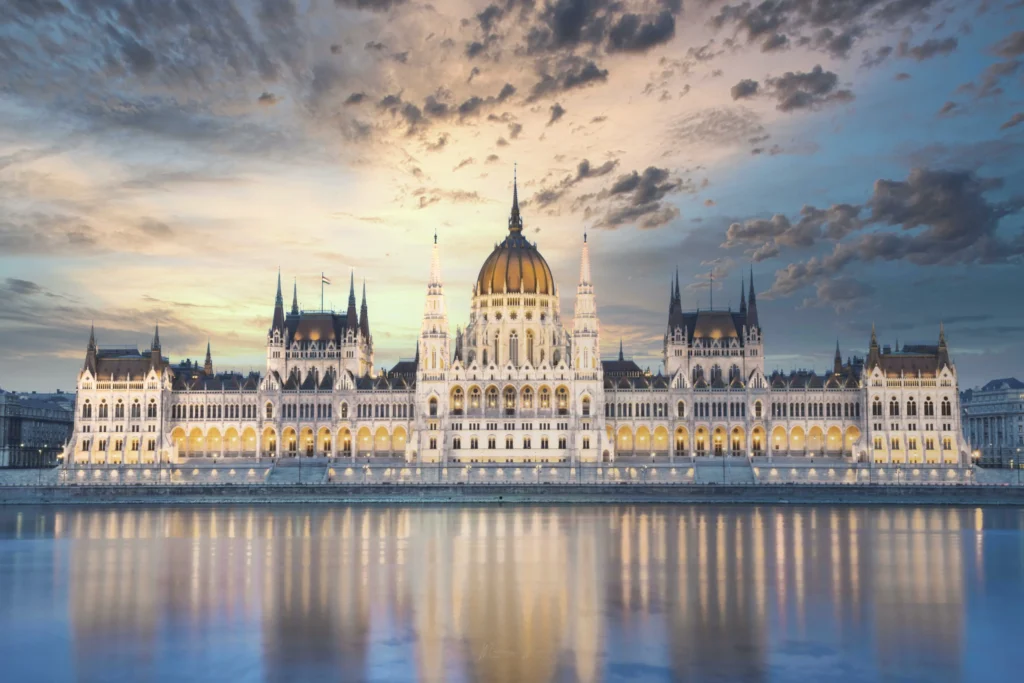 parliament view from Danube