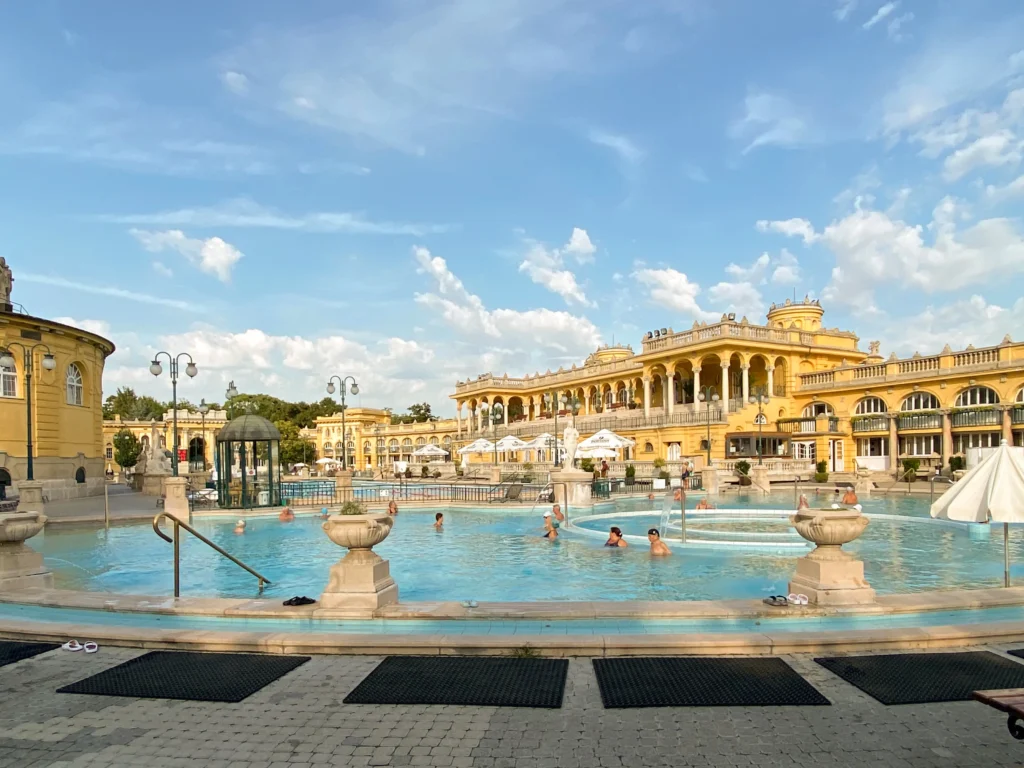 thermal baths Budapest Hungary