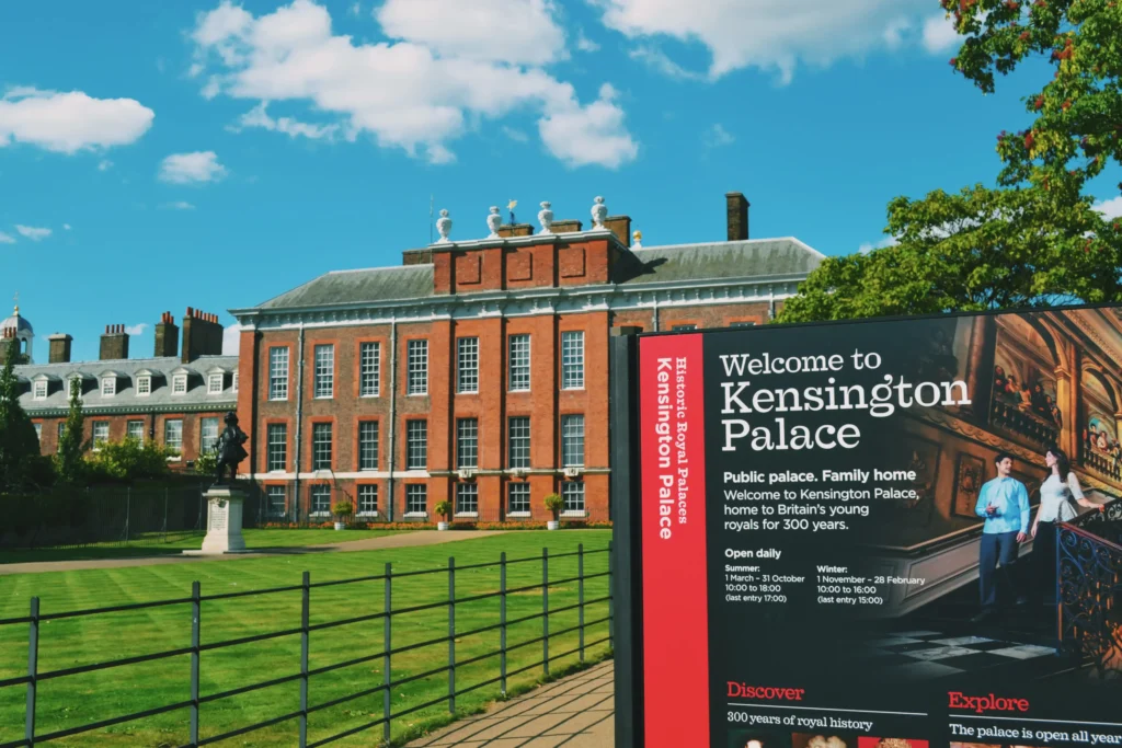 Visit London in 5 days: Kensington Palace