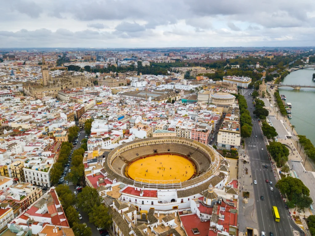 Plaza de Toros and the El Arenal neighborhood for where to stay in Seville